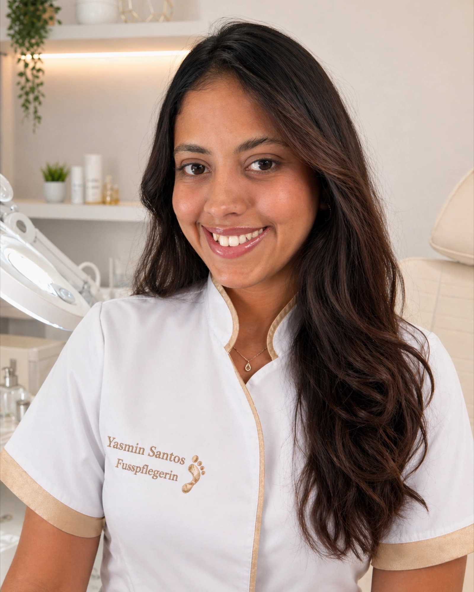 Yasmin Santos in der MAV Fusspflege Praxis